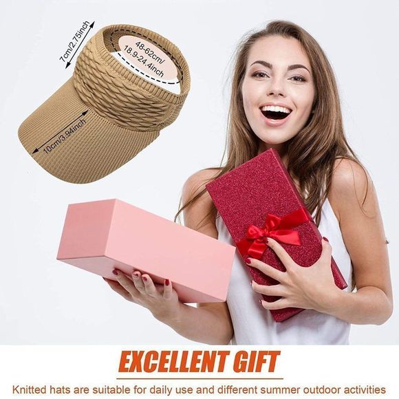 3 Pieces Elastic Sports Hats for UV Protective - Picture 6 of 7